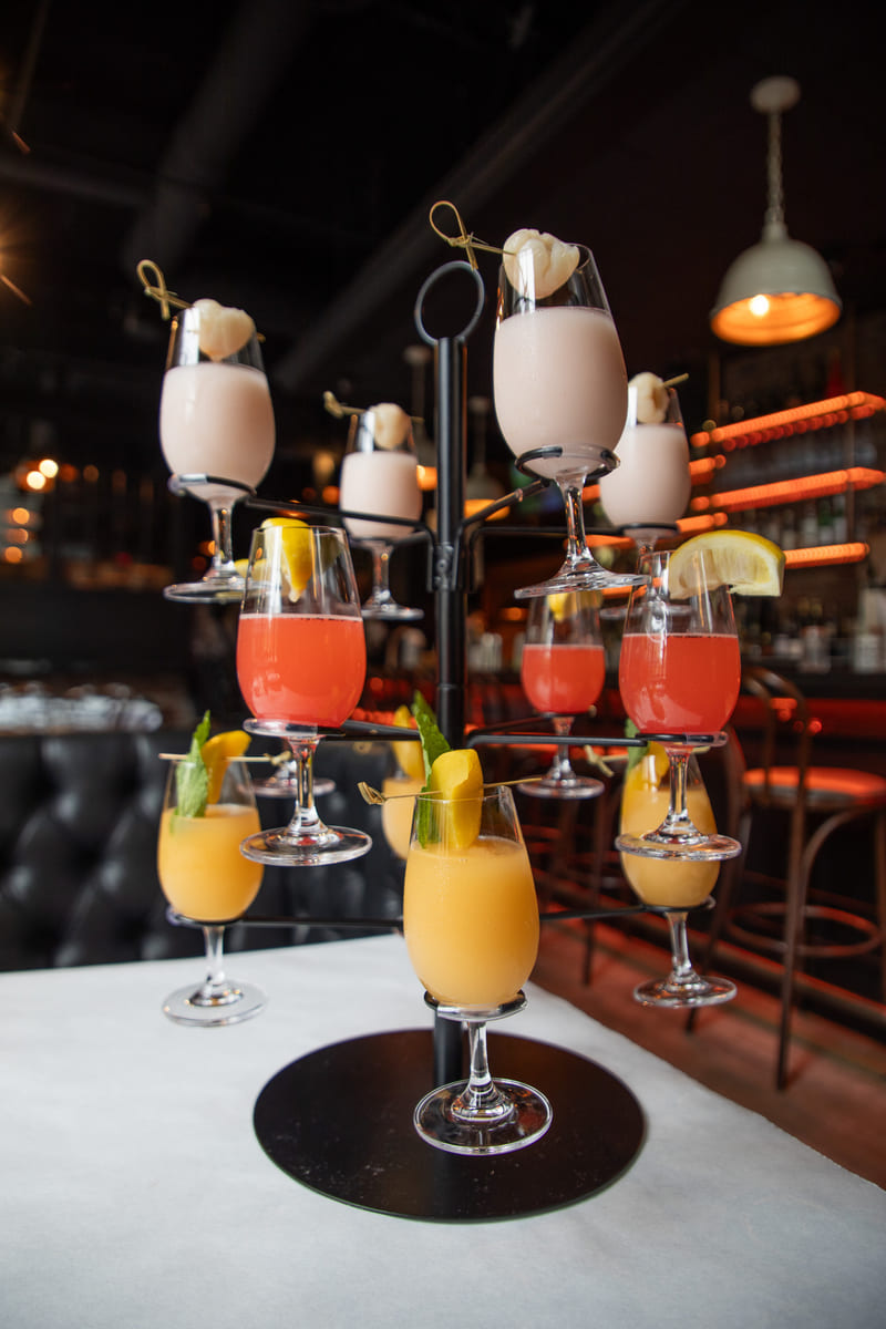 Các loại tháp cocktail phổ biến