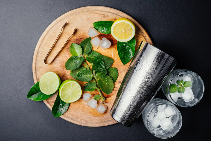Các thành phần chính của cocktail