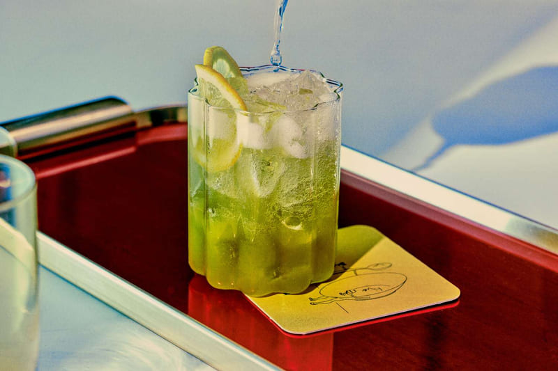 Cocktail Matcha Highball