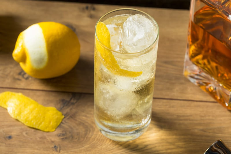 Cocktail Scotch and Soda
