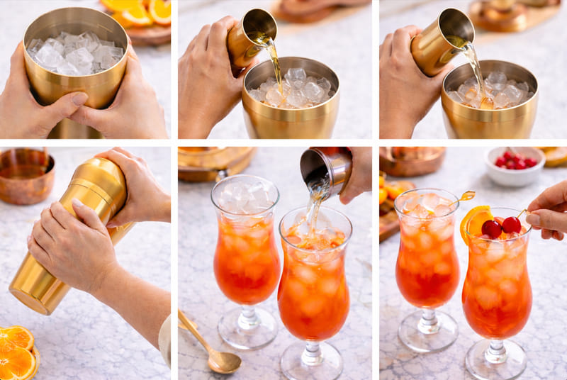 Công thức Hurricane Cocktail