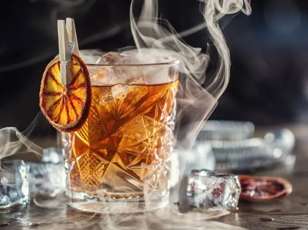 Smoked Old Fashioned